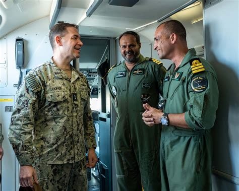 DVIDS Images VADM Cooper Visits Indian Navy P 8I Image 1 Of 4