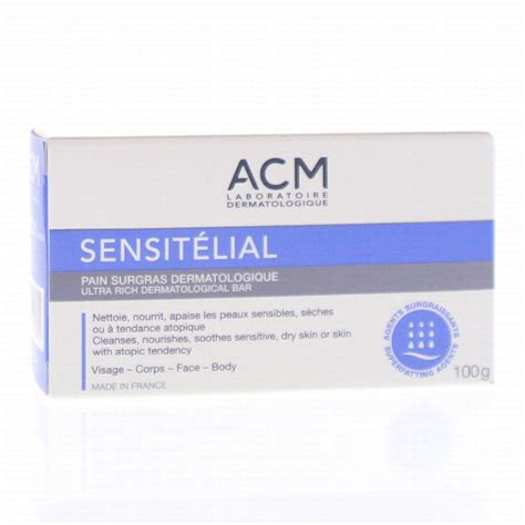 ACM Sensitélial Pain Surgras Dermatologique 100 g Parapharmacie