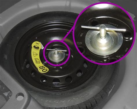 Parafuso Antifurto Para Rodas Sl Trava Para Estepe Interno Jac T