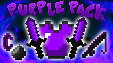 Graces Purple X Texture Pack Minecraft Pe Ff