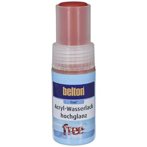 Belton Acryl Wasserlack Free Ml Feuerrot Hagebau De