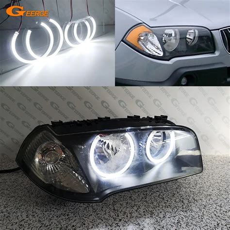 For Bmw E83 X3 2003 2004 2005 2006 Pre Facelift Ultra Bright Smd Led Angel Eyes Halo Rings Kit