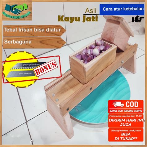 Jual SUDAH DIRAKTI PENGIRIS KAYU JATI ALAT PENGIRIS PERAJANG