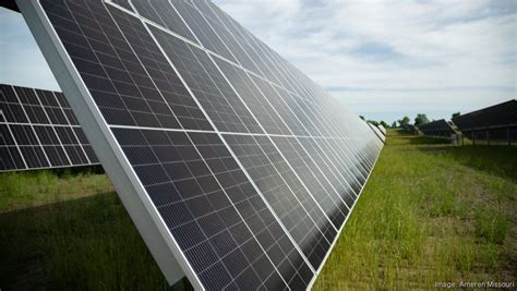 Ameren Missouri To Buy Its Largest Ever Solar Facility St Louis Business Journal