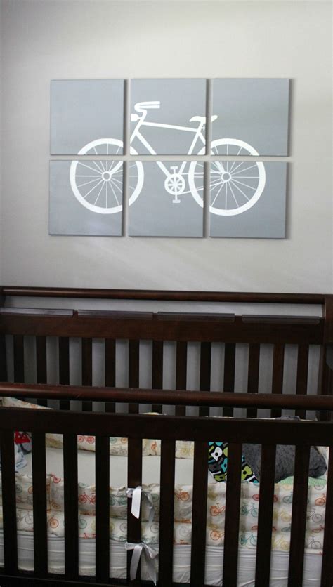 Real Home Inspiration Diy Vintage Finds A Bicycle Themed Nursery