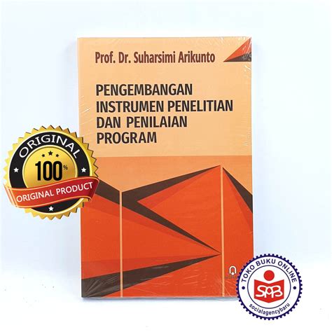 Jual Pengembangan Instrumen Penelitian Dan Penilaian Program