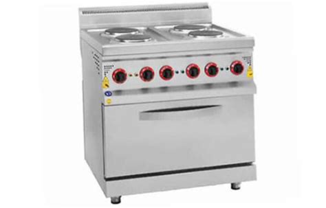 Elect Hot Plate Range With Base Oven RIT