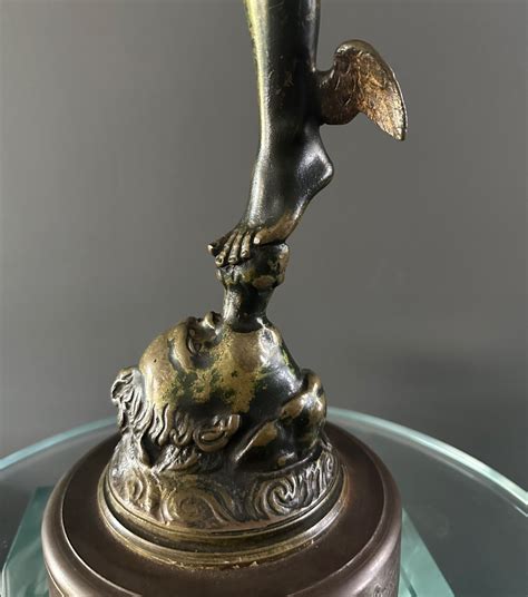 Proantic D Apr S Jean De Bologne Sculpture Mercure En Bronze D Epoqu