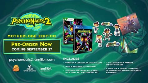 Psychonauts 2 Physical Release Confirmed for 27th September | Push Square