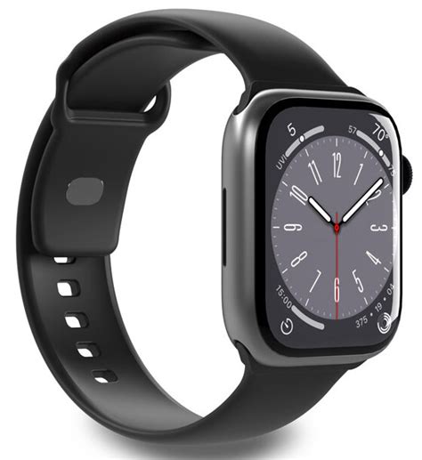 PURO Icon Do Apple Watch 38 40 41mm Czarny Pasek Niskie Ceny I Opinie