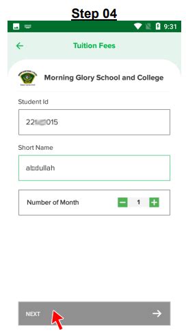 Tuition Fees Details Morning Glory School College