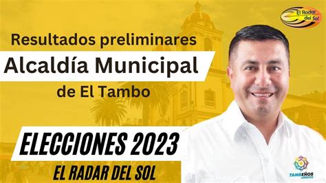 Héctor Fajardo se convierte en el nuevo alcalde de El Tambo Nariño