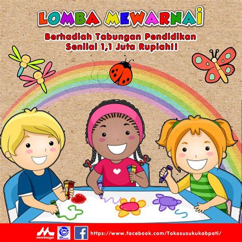 Lomba Mewarnai 2016 Bersama Morinaga Lomba Foto Bayi Balita Anak 2021