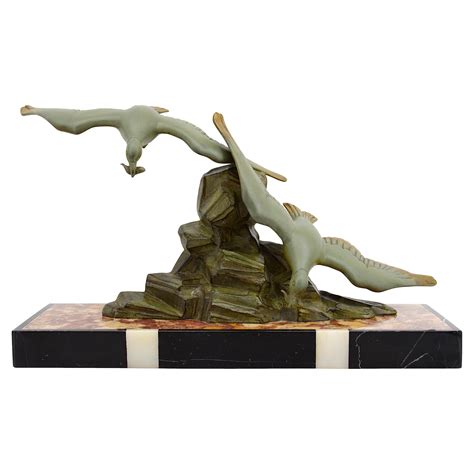 Men Clasping Hands Unique Art Deco Sculpture Of Nude Male Couple At StDibs