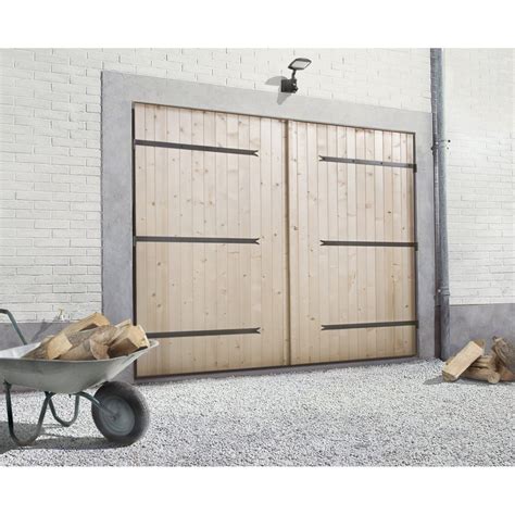 Comment Faire Une Porte De Garage En Bois