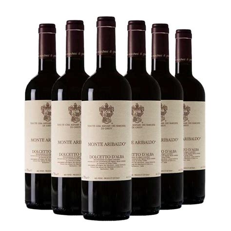 Monte Aribaldo Dolcetto Dalba 2022 Box Da 6 Bottiglie