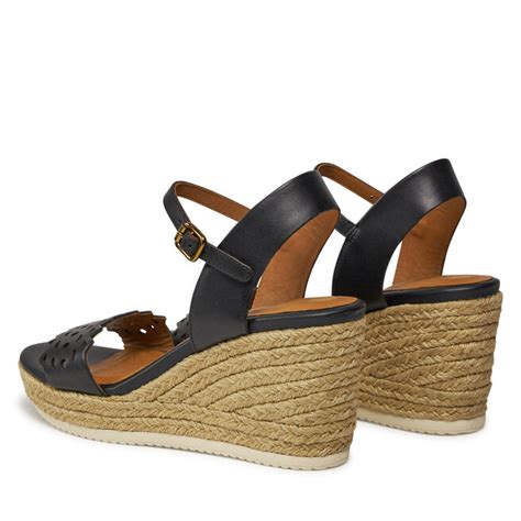 Espadryle Geox D Ponza D45GVA 00043 C9999 Czarny App Eobuwie Pl