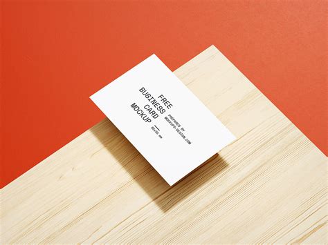 Minimal Business Card Mockup Set Free Psd Templates