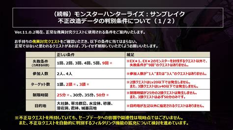 【朗報】サンブレイク公式、改造クエストの件で傀異討究クエストの生成の仕組みを開示 │ 黒白ニュース