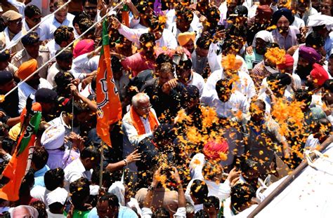 Haryana Cm During Jan Ashirwad Yatra