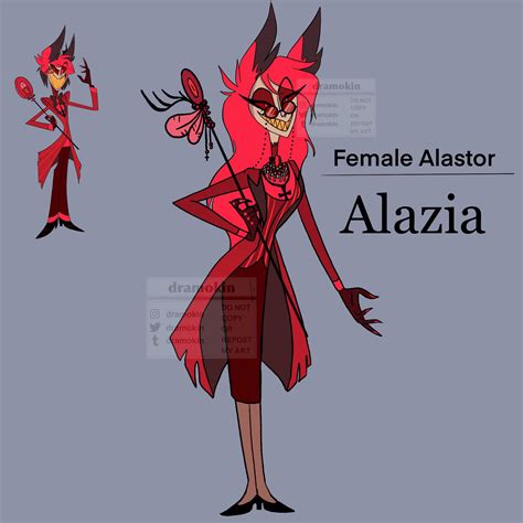 Female Alastor Hazbin Hotel Official Amino