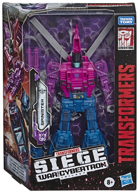 Transformers Generations Siege War for Cybertron Trilogy Spinister ...