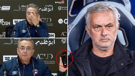 Jose Mourinho shocks manager by interrupting his press conference on ...