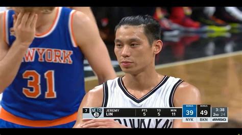 Jeremy Lin S Offense And Defense Highlights 2016 10 21 Nets Vs Knicks Nba Preseason Youtube