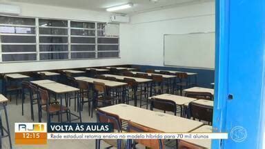 Rj Tv Rio Sul Aulas Na Rede Estadual De Ensino S O Retomadas Nesta