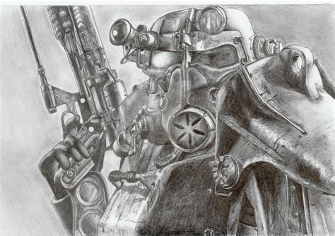 brotherhood of steel paladin by gollz365 on DeviantArt