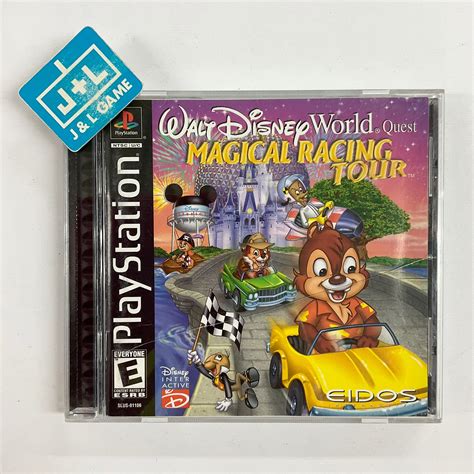 Walt Disney World Quest Magical Racing Tour Ps1 Playstation 1 Pr