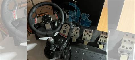 Logitech g27 руль, полный комплект купить в Санкт-Петербурге с ...
