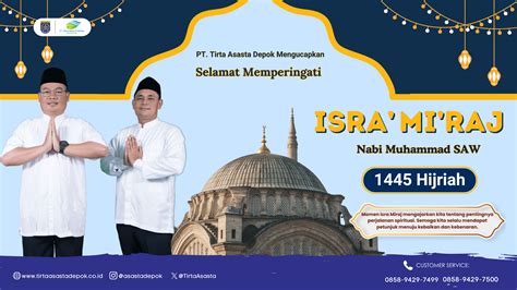 Tirta Asasta Depok Isra Miraj Nabi Muhammad SAW