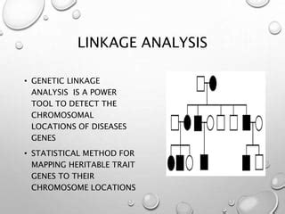 Linkage Analysis Ppt