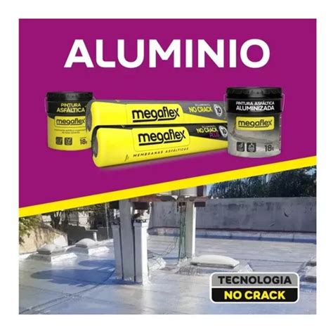 Membrana C Aluminio Mgx 450 No Crack Megaflex 40kgs En Venta En