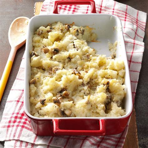 Creamy Mushroom Potato Bake Recipe How To Make It