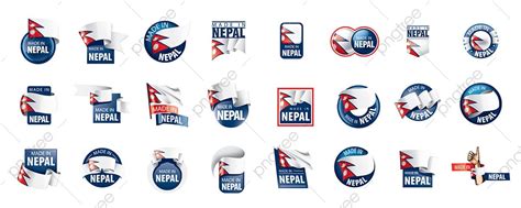 Cinta De Cinta De Bandera Nacional De Nepal PNG País Turista Hecho