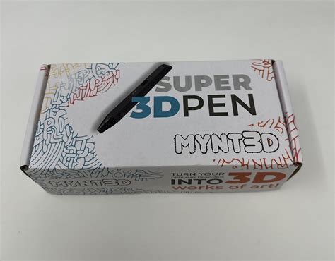 New Sealed 3D Printing MYNT3D Super 3D Pen 1 75mm ABS And PLA