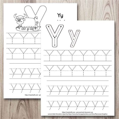 Letter Y Alphabet Tracing Worksheets Free Printable Pdf Letter Y