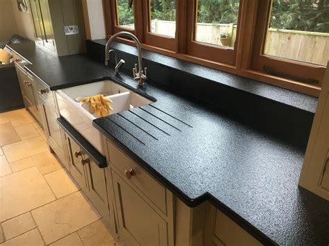 Kitchen black granite surfaces clean and treatment | Bespoke Repairs