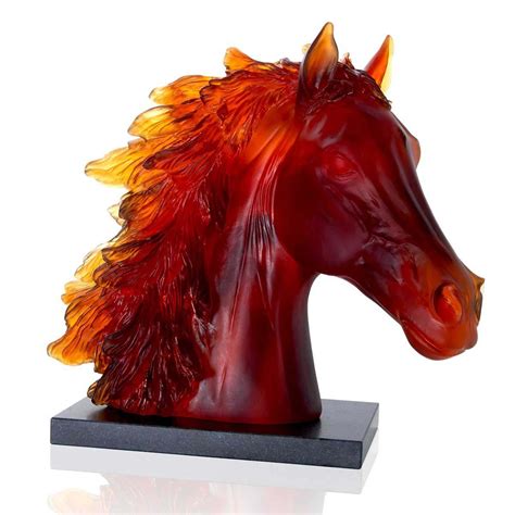 Arabian Horse Head Sculpture