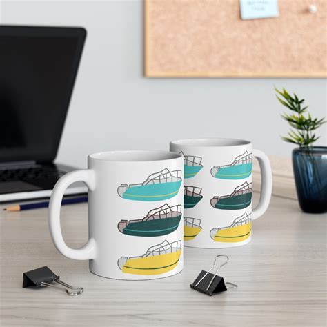 Boat Mug, Sailing Mug, Boat Coffee Cup, Boat Cup, Fishing Gifts, Father