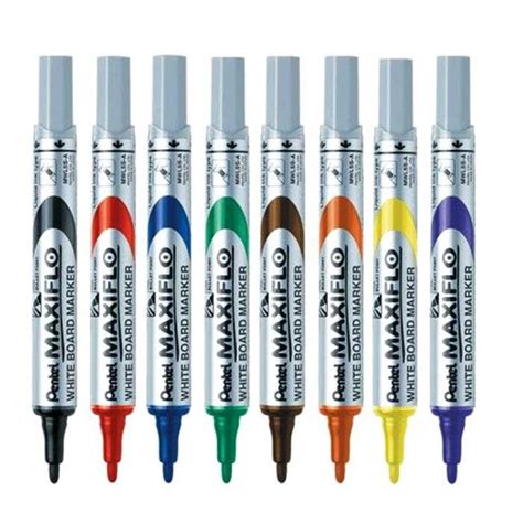 Pentel Maxiflo Whiteboard Marker Bullet Fine Mwl5s