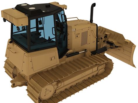 Bulldozer caterpillar 3D model | CGTrader