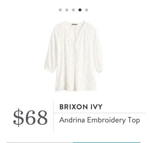 Pin By Susan Collier On Stitch Fix Requests Tops Embroidery Top