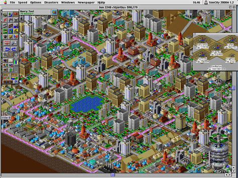 Screenshot Of SimCity 2000 Macintosh 1993 MobyGames