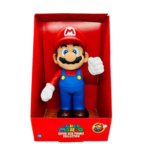 Boneco Super Mario Bros Articul Vel Cm Action Figure Colecion Vel