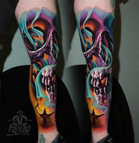 Skull Tattoo Jinn - Best Tattoo Ideas Gallery