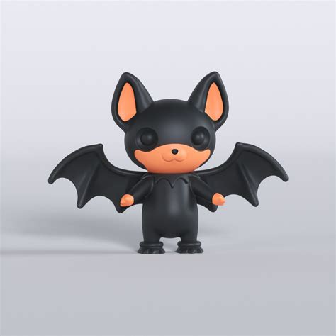 STL file bat tiny・Model to download and 3D print・Cults