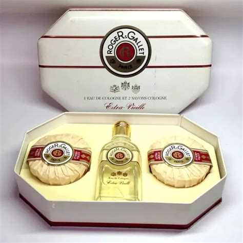 Coffret Roger And Gallet Extra Vieille Eau De Cologne 100 Ml 2 Savons